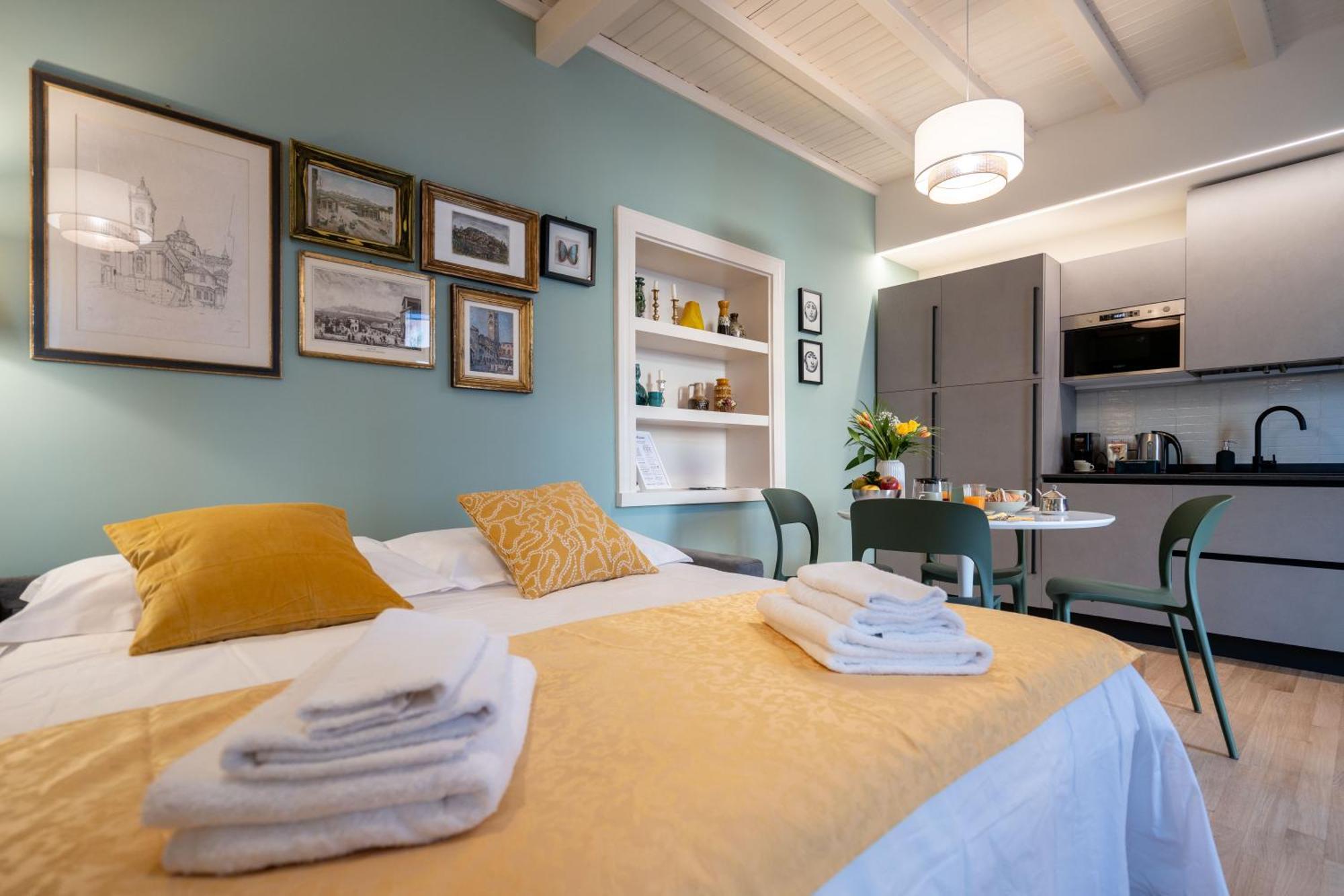 La Farfalla Blu - Boutique Apartment Bergamo Ngoại thất bức ảnh